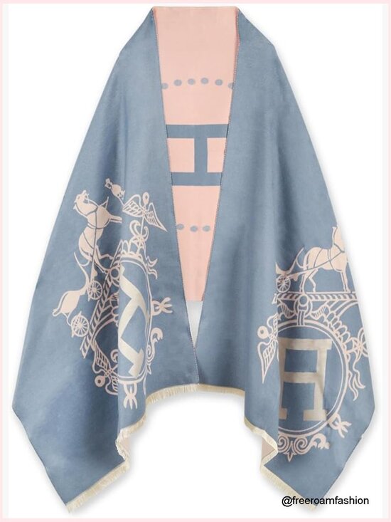 Accessories - Silky Pashmina Shawl Wrap - Lightweight Cashmere Blend, Evening Blanket Poncho